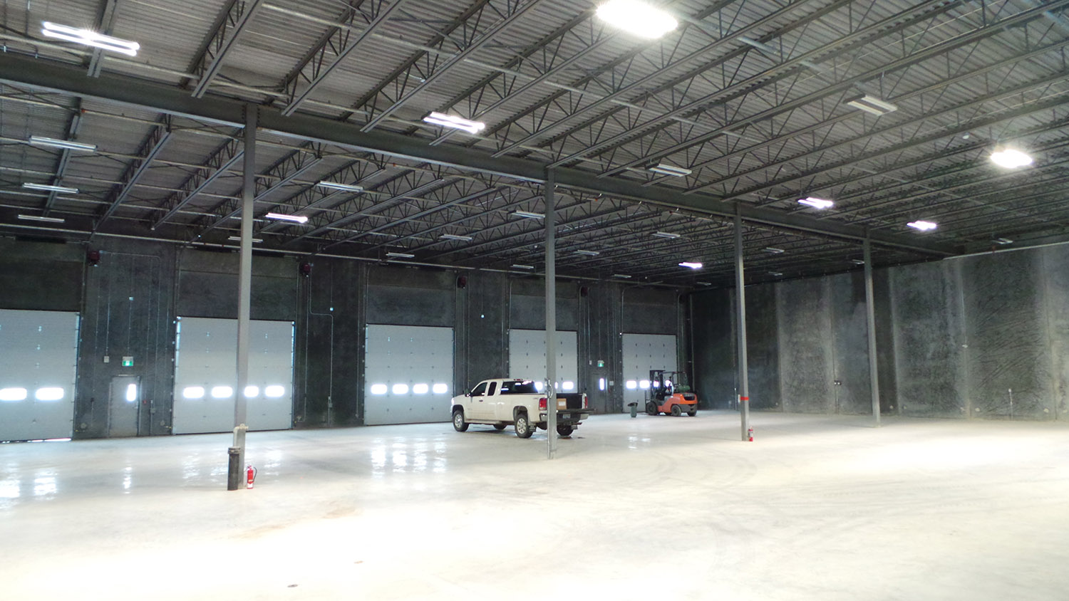 Fort St. John Warehouse in Progress Fort St. John Warehouse in Progress