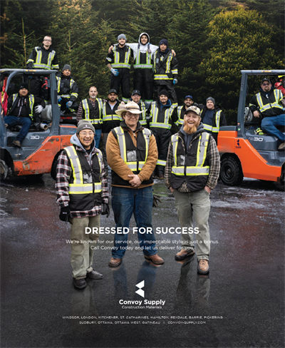 Dressed For Success – Convoy Supply Ad 2023