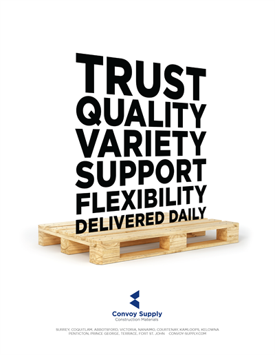 Trust, Quality, Variety – Convoy Supply Ad 2023