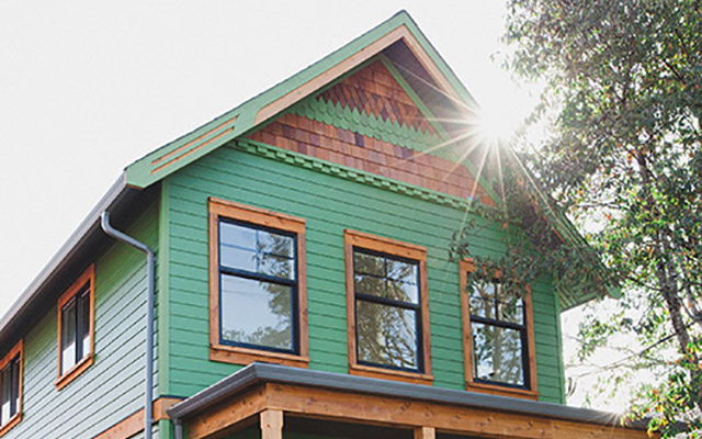 James Hardie Building Envelope Case Study - House with new siding